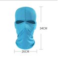 thumbnail image 2 of Mascarilla de esquí para motocicleta y bicicleta, lycraspandex ligero, suave, transpirable, versátil, resistente al viento, gorro deportivo, forro para casco, talla unisex, color negro, 2 of 5