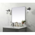 thumbnail image 5 of Metal Frame Square Mirror 42 inch in Black, 5 of 7