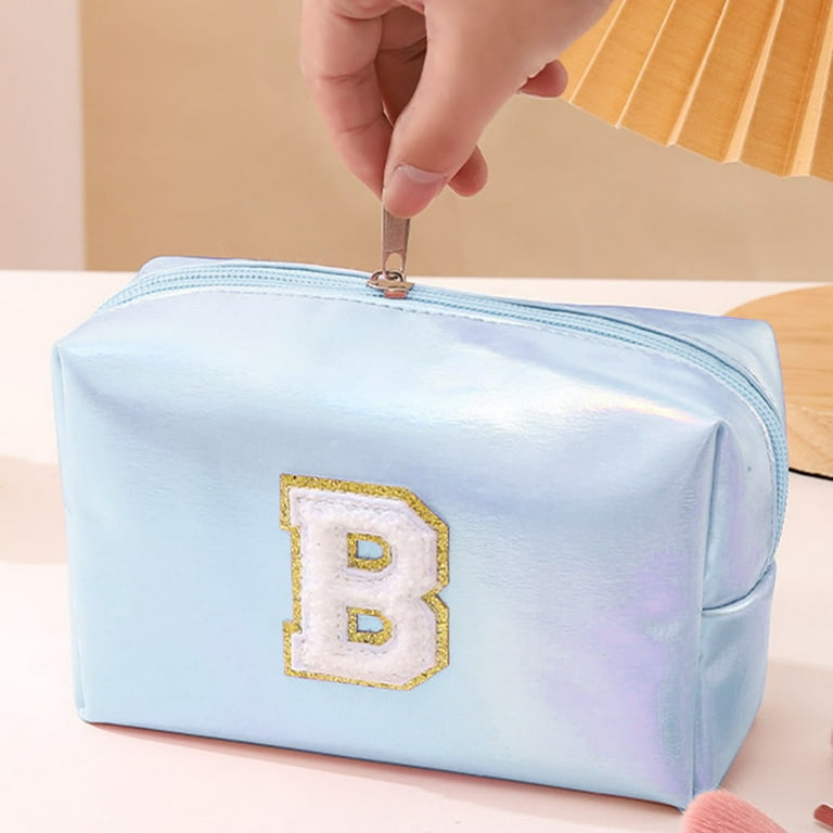 FUFUDDK Next Day Delivery Items Prime Large Capacity Embroidered Alphabet Makeup Bag Toiletry Bag Travel Storage Bag a Practical Makeup Bag Walmart
