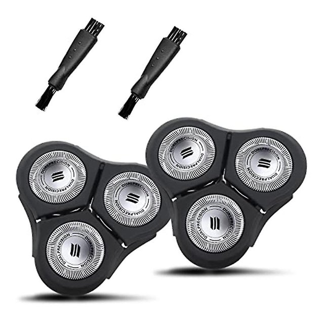 Paquete de 2 cabezales de repuesto Rq11 para afeitadoras Philips Sensotouch 2d