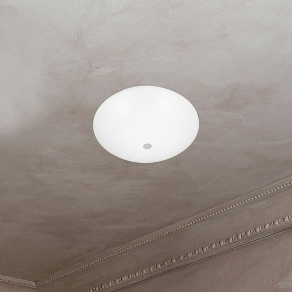 Clispeed White Ceiling Light Cover Pc Clip on Shade for Indoor Emergency Lighting Hallways Bedrooms