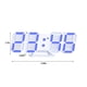 thumbnail image 3 of Pisexur Batería de cocina Reloj despertador digital automático, fotosensible, electrónico 3D, multifunción, con LED y marco blanco. para la cocina del hogar, 3 of 7