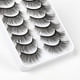 thumbnail image 4 of Kit de 10 pares de pestañas postizas, pestañas postizas 3D, pestañas largas naturales y esponjosas, pestañas postizas de banda suave reutilizables, extensión de pestañas de maquillaje negro de lujo, 4 of 5