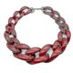 thumbnail image 1 of Acrylic Resin Necklace Buckle, Fashionable Vintage Necklace-jie--Dark Red-Product code 53316 Dark Red, 1 of 2