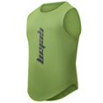 thumbnail image 3 of Tank Tops Men Summer Quick Dry Sleeveless Tee With "Gekm" Letter Print Casual Loose Fit Breathable Workout Vest For Gym Sports M Green, 3 of 5