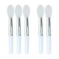 thumbnail image 2 of 5 uds cepillo de silicona para crema labial/herramientas cosméticas/lavable/reutilizable/crema labial para Estilo A jinwen Pincel de labios, 2 of 8