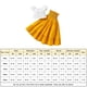 thumbnail image 2 of Faldas largas Baby Girls Crop Top + Maxi Falda Conjunto de ropa de verano de moda 3pcs (Amarillo 3t) Ygjytge Amarillo T 2-3 años Única para Niña, 2 of 6