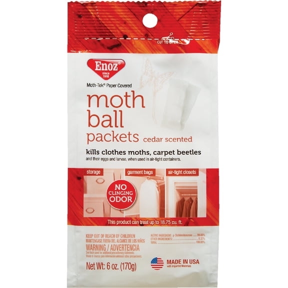 Willert Home Prod. Enoz Cedar Scented Mothballs - Single Pack