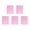 Light pink, variant on 5Pcs Two Pocket Document Organiser with Prong Fastener Clip Water Resistant