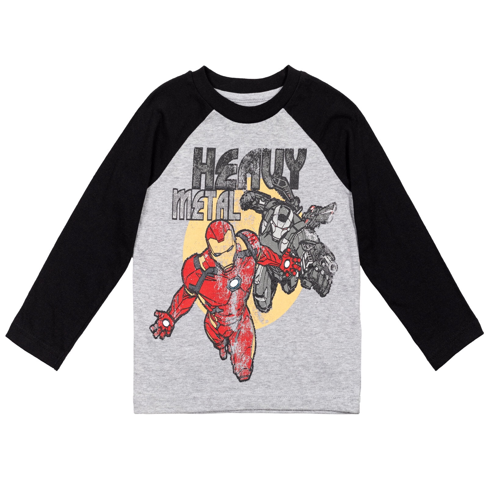 Marvel Avengers Iron Man Toddler Boys 2 Pack Cosplay Long Sleeve T-Shirts Toddler to Big Kid