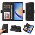 thumbnail image 1 of Funda GANGXUN para Samsung Galaxy A35 5G con diseño acolchado elegante, cuero PU, protección total y ajuste preciso, 1 of 5