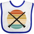 thumbnail image 3 of Inktastic Clarinet Music Retro Marching Band Boys or Girls Baby Bib, 3 of 4