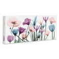 thumbnail image 2 of Stupell Industries Modern Translucent Pastel Tulips Flower Buds Blossoms Canvas Wall Art, 30 x 13, Design by Albert Koetsier, 2 of 5
