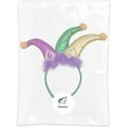 thumbnail image 2 of Mardi Gras Jester Headband, Party Hair Accessories, One Size Fits Most, 2 of 7