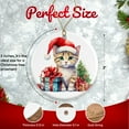 thumbnail image 2 of British Shorthair Cat Ornament - Cat Ornament Cat Mom Dad Over 20 Breeds - Xmas Tree Decoration - Fun Christmas Ornament - 3" Round Ceramic Ornament - Printed in USA AAC285, 2 of 5