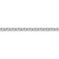 thumbnail image 3 of Chaîne de Câble en Argent Sterling 925 4.5mm 18 Pouces, 3 of 5