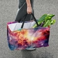 thumbnail image 7 of Galactic Space Large Foldable Oxford Cloth Tote Bag Cube Organizer Collapsible Bucket, 7 of 7