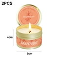 thumbnail image 2 of Velas perfumadas con aceites esenciales, latas de cera de soja, fragancia natural de plantas, creatividad, 2 uds., 2 of 6