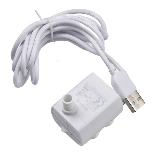 USB Submersible Water Pump Qltraquiet Aquarium Pump 5V 200L/H Fish Tank Pump