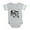 Heather Gray, variant on CafePress - Gothic Skull Initial K - Cute Infant Baby Football Bodysuit
