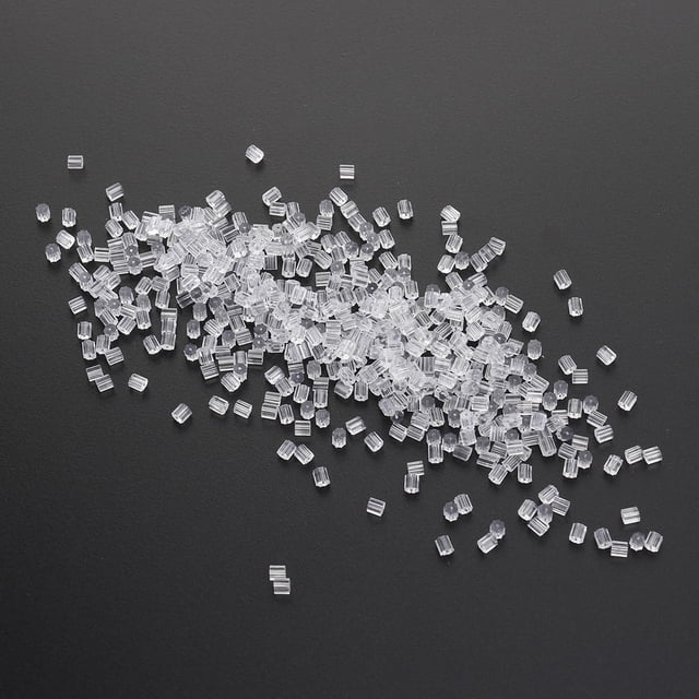 HEANUJJ 1000Ud Tapones Transparentes Para Pendientes Material Plástico Para Proteger Y Decorar