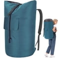 thumbnail image 1 of Bolsa de lavandería Ãzhido, 115 L, turquesa, para la universidad, 1 of 6