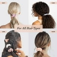 thumbnail image 6 of Kitsch Matte Hair Scrunchies, 5 Pack (Pink), 6 of 11