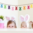 thumbnail image 4 of HongHeng Clearance Under $2.00 Bunny Wooden Pendant Bunny Shape Easter Cutout Decoration, 4 of 6