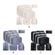 thumbnail image 2 of Kit de accesorios de viaje Qarigey 8 unids/set organizador de maleta Beige, 2 of 6