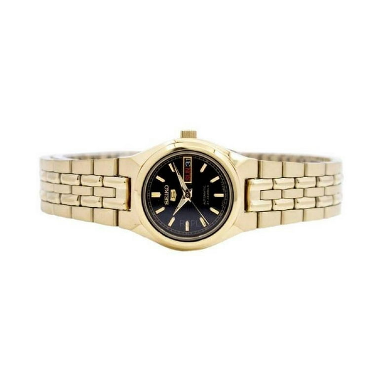 Amazon.com: Seiko Women's SYMA06K Seiko 5 Automatic Black