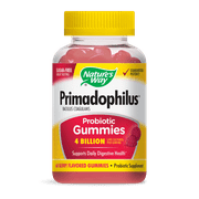 Nature's Way Primadophilus Probiotic Gummies, Berry, 60 Ct