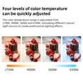thumbnail image 3 of Lámpara de fotografía INKEE, tubo LED inflable GCA20U 20W, 3 of 9