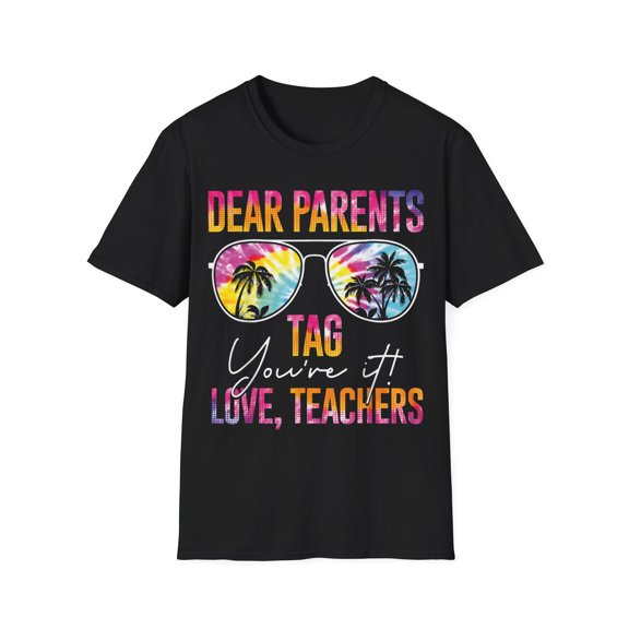 Beach Parent Love Teacher Ocean Palm tree Men Women Tees