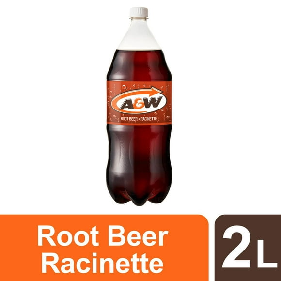 Bouteille de Root Beer A&WTM de 2 l A&W Racinette 2L