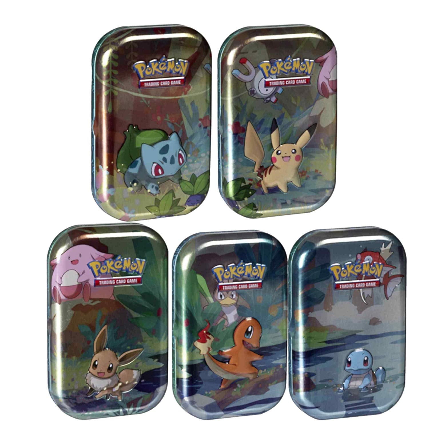Pokemon Tcg Sun And Moon Kanto Friends Mini Tin Styles May Vary Walmart Com