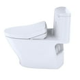 thumbnail image 4 of TOTO MW6423046CEFGA#01 Washlet + Nexus One-Piece Elongated 1.28 GPF Toilet with Auto Flush S500e Contemporary Bidet Seat, 4 of 17