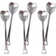 thumbnail image 1 of cucharas de té | Minicucharas en forma de corazón para postres | Juego de cucharas de acero inoxidable | Cucharas para café expreso, 1 of 5