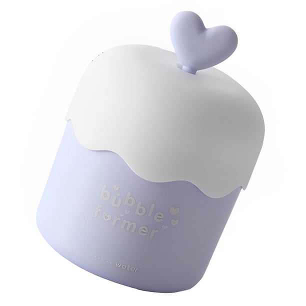 Soidarity Fabricante de espumas reutilizables, Manual de baño Simple, burbujeador de plástico para el cuidado de la piel, dispositivo de Maquillaje Facial Tipo 1