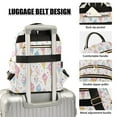 thumbnail image 3 of FORMRS Mini Backpack Purse for Women Travel Daypack Casual Shoulder Bag, Colorful Ice Cream Pattern, 3 of 7
