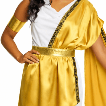 Greek Goddess Halloween Costume for Adults, Women's Size S (4/6), by Way to Celebrate