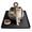 Black, variant on Litter Mat 24x20 In Litter Box Mat Leak-Proof Thick Under Kitty Litter Box Feeding Tray with Raised Edges for Floor Carpet, Black