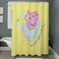 thumbnail image 3 of CafePress - Peppa Pig: Goo Goo Goo Oink! - Unique Fabric Shower Curtain 70" x 72", 3 of 3