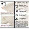 thumbnail image 5 of Home Weavers Inc Home Weavers Opulent Bathmat Absorbent Cotton Machine Washable, Reversible Bath Rug Ivory 24"x40", 5 of 5