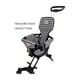 thumbnail image 3 of Pram Cart Seat Pad Headrest for MLED JT05 Carriage Polyester Classical Pattern Comfort Waist Support for Daily Outings, 3 of 4