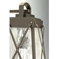 thumbnail image 2 of Progress Lighting, Creighton, 1-Light Outdoor Post Lantern, Black, Clear Water Glass Shade, 2 of 3
