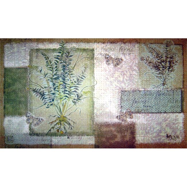 DM 30 Tapis Imprimés sur Mesure Fougères Majestueuses Tapis de Porte