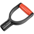thumbnail image 1 of LinenLoon Shovel D Grip Handle. 1-1/4" Inner Diameter 32mm PVC Spade Snow Shovel Replacement Handle Garden Accessories for Digging Raking Tool Red-Black, 1 of 5