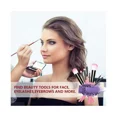 thumbnail image 5 of Juegos de pinceles de maquillaje: 12 piezas de pinceles de maquillaje para base, sombra de ojos, cejas, delineador de ojos, rubor en polvo, rosa oscuro, 5 of 5