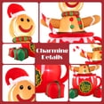 thumbnail image 4 of Gymax 7 Ft Christmas Inflatable Blow up Pre-Lit Gingerbread Man in Mug w/ Gift Boxes, 4 of 10