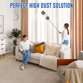 thumbnail image 5 of SUGARDAY Microfiber Feather Duster for Cleaning Fan High Ceiling Duster with Extension Pole 100-inch 7PCS, 5 of 7